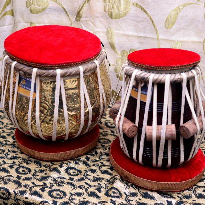 Tabla Indian Instrument 3.5kg Brass Gold Bayan Lazada
