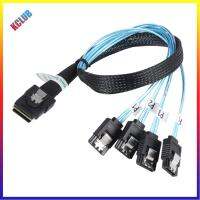 ภายในMini SAS SFF-8087 36-Pinถึง4 SATA 7-Pin Forward Breakout Cable