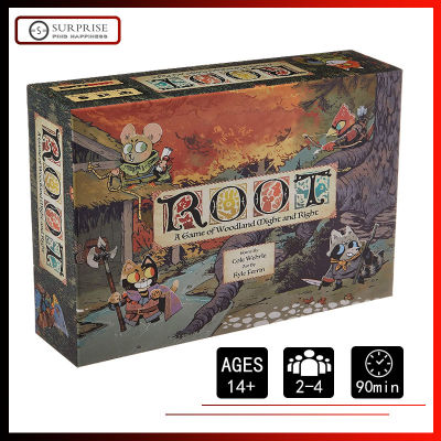 【สหรัฐอเมริกา Stock 】Board Game ROOT เกมกระดาน Leder เกมรากเกม Woodland อาจขวาผจญภัย &amp; สงครามเกมกระดานเกมกลยุทธ์