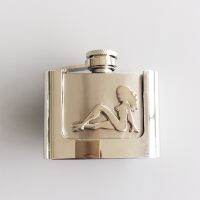 2021Belt Buckle (2oz Truck Girl Mudflap Lady Stainless Steel Flask) BUCKLE-FL-Girl Free Shipping also Stock in US