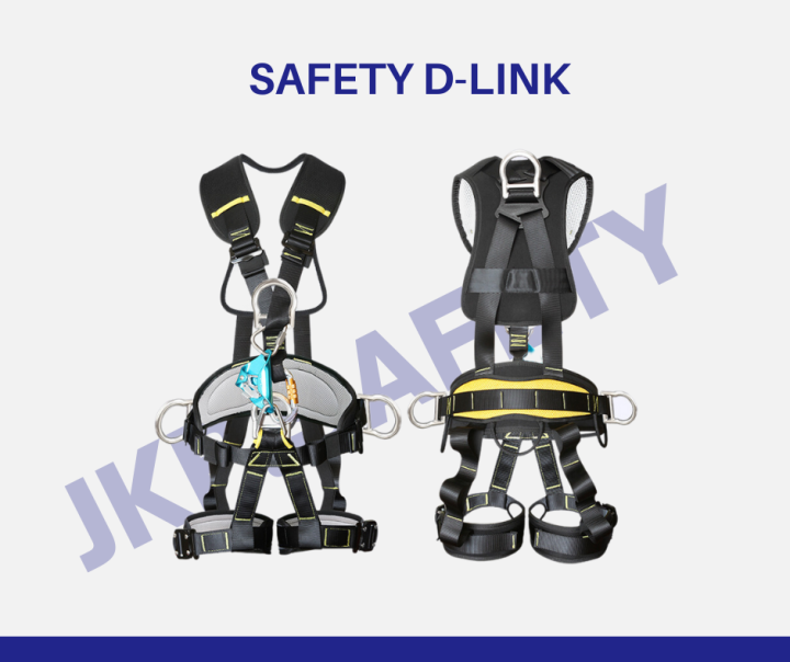 safety-5-d-link-เข็มขัดนิรภัยเต็มตัวทำงานที่สูง-สำหรับชุดยกหน้าอก-ป้องกันการตก-งานโรยตัวงานที่สูง