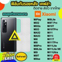 พร้อมส่ง ฟิล์มกันรอยหลัง ฟิล์มหลัง ลายเคฟล่าใส Xiaomi Mi12Pro Mi11Lite Mi11TPro Mi11T Mi11 Mi10TPro Mi9T ฟิล์มหลังxiaom #ฟีล์มกันรอย  #ฟีล์มกระจก  #ฟีล์มไฮโดรเจล