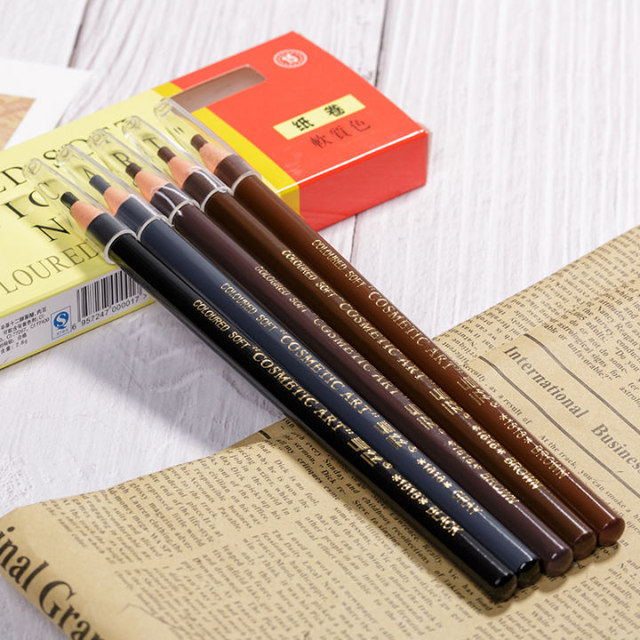 ดินสอเขียนคิ้ว-แบบ-เชือก-สอคิ้วเชือก-cosmetic-art-coloured-soft-eyebrow-pencil-ดินสอเขียนคิ้วแบบดึงเชือก-hz-113