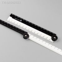 ✐⊕ Folding Ruler Black and White Simple Graphic Primary School Student School Supplies Birthday Gift Creative Drawing Stationery