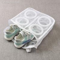 ✙♈ Washing Machine Shoes Bag Travel Shoe Storage bags Portable Mesh Laundry bag Anti-deformation Protective Clothes organizer