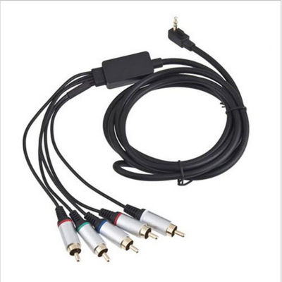 Audio Video AV Cable HDTV Component Extension Data Cord Lead For Portable PSP 2000 3000 To TV