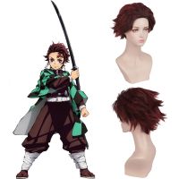 Kamado Tanjirou Cosplay Costume Demon Slayer Halloween Anime Cosplay Cartoon Kimetsu No Yaiba Costume For Kids For Adult Gifts