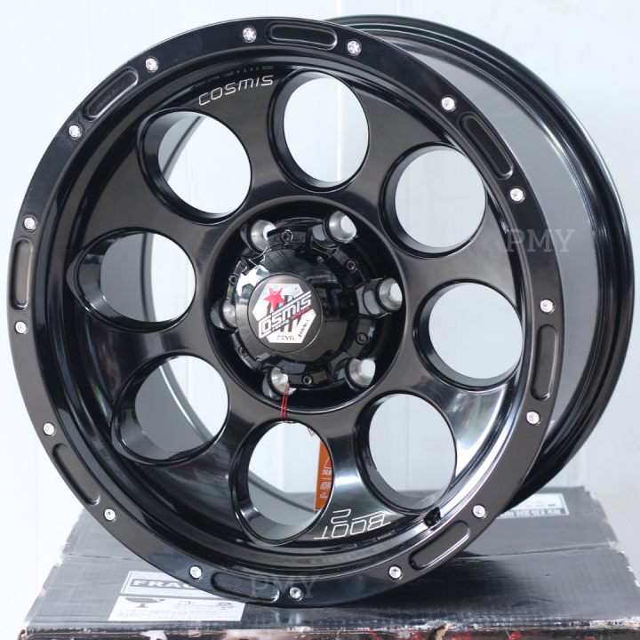 ล้อแม็กขอบ-17x9-0-6รูx139-7-et15-ยี่ห้อ-cosmis-คอสมิส-รุ่น-boot-2-9076-ราคาต่อ1วง-งานใหม่แท้-100-การันตรีงานดี-ล้อแม็กขอบ-17-ราคาจัดโปรพิเศษ