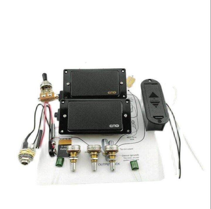 Classic EMG ปิ๊กอัพกีตาร์ไฟฟ้า Active Pickup Humbucker Active 9V