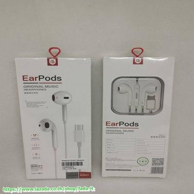 hongguo-ea011-หูฟังอินเอียร์ใช้สำหรับ-huawei-xiaomi-typec-headphone-cable-oblique-in-ear-type-c-interface-mobile