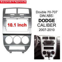 12Din รถ DVD เท่านั้นกรอบอะแดปเตอร์ติดตั้ง Dash Trim Facia แผง10.1นิ้วสำหรับ Dodge Calibre 2009-2015วิทยุคู่ Player