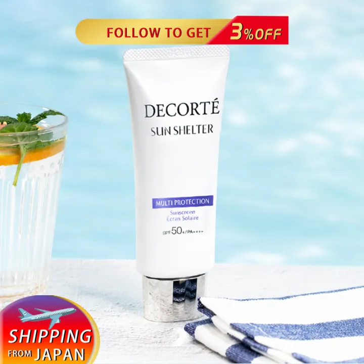 100 original COSME DECORTE Sun Shelter Water Resistant Multi Water