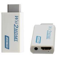 1ชิ้น HD 1080P ตัวแปลงแสดงผล HDMI WII เพื่อหัวแปลงสัญญาณ HDMI สำหรับ Wii