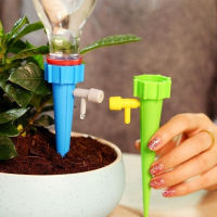 10Pc,ระบบชลประทานแบบหยดอัตโนมัติ Self Watering Spike สำหรับพืชดอกไม้เรือนกระจกสวนปรับ Auto Water Dripper Devi