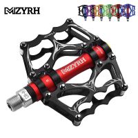 MZYRH แป้นถีบจักรยาน Y05อลูมิเนียมน้ำหนักเบามาก3ตลับลูกปืนแบบซีลปิดถนน Bmx Mtb แป้นถีบจักรยานอุปกรณ์จักรยานกันน้ำกันลื่น