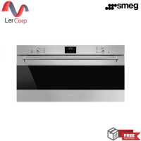 [0% 10 เดือน] (Smeg) เตาอบไฟฟ้าใหญ่ขนาด 90 ซม 8โปรแกรม รุ่น SFR9300X