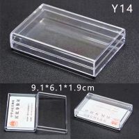 Small Clear Storage Box Rectangle Display Case Dustproof Protection Model Toy Jewelry collection box Cotton swab box