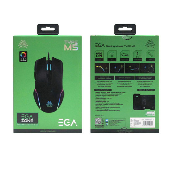 ega-type-m5-gaming-mouse-เมาส์เกมมิ่งมาโคร-6400dpi-พร้อมโปรแกรมปรับตั้งค่า