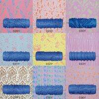 [Kiki tool store] 2021 New 5 quot; Embossed Paint Roller Sleeve Wall Texture Stencil Brush Pattern Decor 099Y