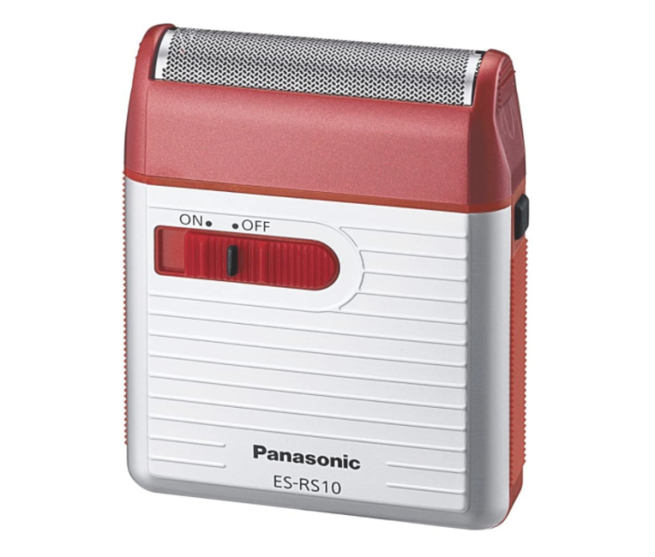 Panasonic portable foil razer ESRS10 Red shaver single head