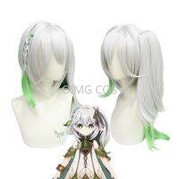 Genshin Impact Nahida Cosplay Wig Anime Halloween Costumes for Women Game