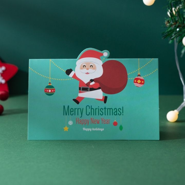 สินค้าคริสต์มาส-โปสการ์ดอวยพร-ลายการ์ตูน-merry-christmas-ปีใหม่-5211059
