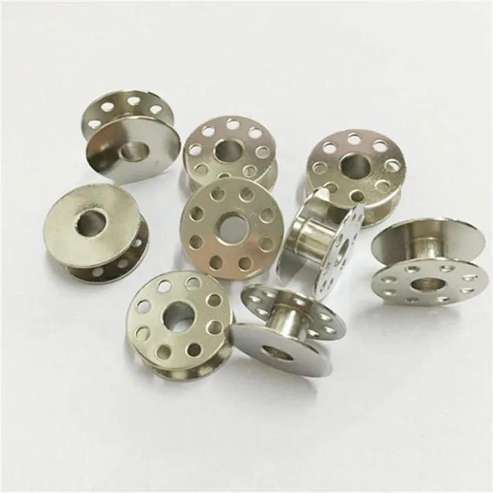 10 pieces Metal Bobbins for Juki Ddl8700 Single Needle Lockstitch Sewing Machines 40264NS