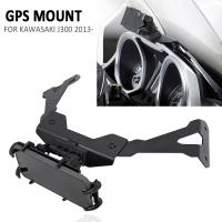 รถจักรยานยนต์สำหรับ Kawasaki J300ศัพท์สมาร์ทนำทาง GPS แผ่นยึด Adapt Holder Kit J 300 2013-2021 2020 2019 2018 2017 2016