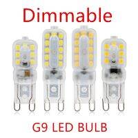 【ร้อน】10ชิ้นหลอดไฟ LED 3วัตต์5วัตต์ G9หลอดไฟหรี่แสงได้ AC 220โวลต์หลอดไฟ LED SMD2835สปอตไลโคมระย้าแสงแทนที่20วัตต์30วัตต์หลอดฮาโลเจน