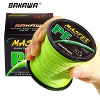 BAKAWA 300M 500M 1000M 100M 4 Strands Braided Fishing Line 0.4-8.0# PE Wire 10-85LB Multifilament Carp Fly Sea Saltwater Pesca Fishing Lines