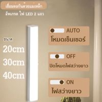 Spot ♧ไฟเซ็นเซอร์ โคมไฟ LED ไร้สาย เซนเซอร์ตรวจจับเคลื่อนไหวมนุษย์ มีแม่เหล็ก อัพเกรด ไฟ LED 2 แถว ติดตั้งง่าย ใช้งานสะดวก❥