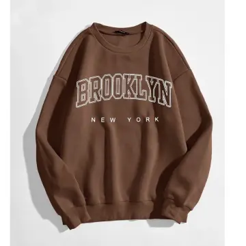 SHEIN, Other, Shein Brooklyn Brown Hoodie