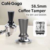 [hot]❈∈◈  Tamper 58.5mm Pressure 30lbs Calibrated With Flat Maker Barista Espresso Accessories