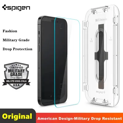 For Apple iPhone 14 Pro Max Screen Protector | Spigen [ Glas.tR EZ Fit ] 9H Tempered Glass Film For iPhone 14 Plus 14Pro