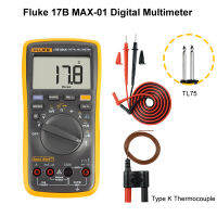 คุณภาพดี15B Fluke Max Fluke 17B มัลติมิเตอร์แบบดิจิทัล Ac/dc ความจุกระแสไฟฟ้า Ohm ใหม่ล่าสุดเครื่องวัดอุณหภูมิช่วงอัตโนมัติ/แมนนวล