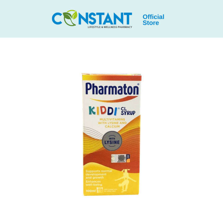 Pharmaton Kiddi Syrup 100ml | Lazada