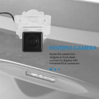 Car Rear View Camera BackUp Reverse Camera for - C-Class W204 2007-2014 Compatible with Factory Screen