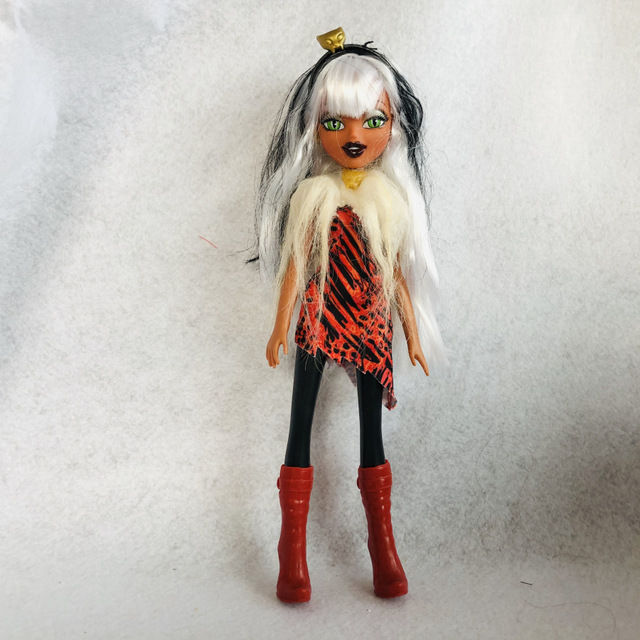 new 28cm Original Fashion Action Figure original BratzDoll blonde hair black skin girl doll Best Gift for Child