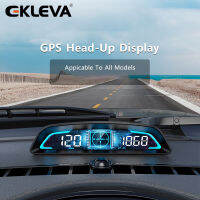 EKLEVA G3 G PS HUD Auto Speedometer Head Up แสดงผล Smart Digital Alarm Reminder Meter Car Electronics อุปกรณ์เสริมสำหรับรถทั้งหมด