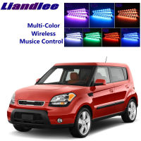 LiandLee Car Glow Interior Floor Decorative Atmosphere Seats Accent Ambient Neon light ForKIASoulAM2008~2013