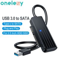 Onelesy USB 3.0 to SATA Adapter Plug and Play 5Gbps USB Type C to SATA Cable For 2.5 Inch HDD SSD Hard Drive Connector adaptador