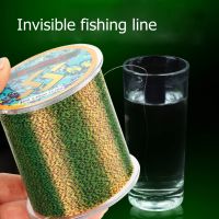 Sougayilang 150/520M Invisible Nylon Fishing line Speckle Sinking Thread Fluorocarbon Spotted Line Carp Fishing Fishing Line