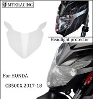 MTKRACING FOR HONDA CB500X CB 500X CB500 X High quality Headlight Protector Cover Screen Lens 2017-2018