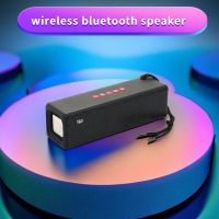 Wireless Bluetooth Speaker With Fm Radio High Volume IPX4 Waterproof Mini Creative Gift Outdoor Portable T Card Powerful Bass