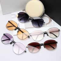 -nmj0615 New wave biscuit series folding sunglasses portable travel glasses sunglasses uv tide temperament