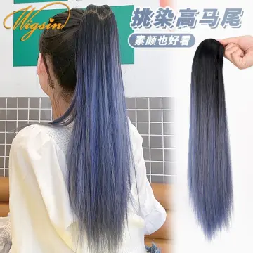 Shop Blue Hair Extension online 