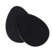 2Pcs/set Durable Black Rubber Anti-Slip High Heel Shoes Insole Grip Protector Non-Slip Cushion Pads