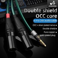 【DT】Hifi 4.4mm Balanaced  to 2XLR Audio Cable For Sony WM1A/1Z PHA-1A/2A Z1R 4.4 to 3Pin Xlr Upgrade Cable  hot