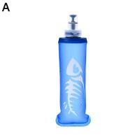 250500ml Flexible Water Bottles Running Portable Silicone TUP Foldable Running Water Bag Flexible Water Bottles Running Outdoor