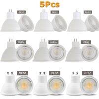 [HOT MAKXJWIGO 542] 5X GU10 MR16 GU5.3 LED Spotlight 7W 220V 110V COB หลอดไฟ Super Bright โคมไฟดาวน์ไลท์สีขาวเย็นอบอุ่นสีขาว